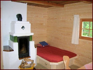 Zollhütte Zillergrund - Fireplace