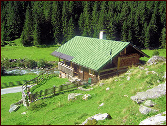 Zollhtte Zillergrund - Ferienhtte mit urige und gemtliche Ausstattung