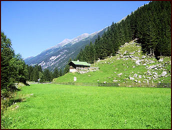 Zollhtte Zillergrund - Ferienhtte und Umgebung